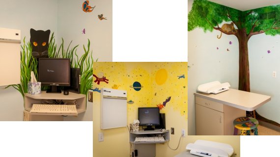 Our comfortable patient rooms
